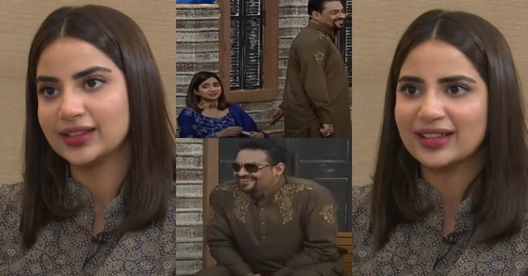 Saboor Aly Talked About Her Viral Video Clip From Aamir Liaquat’s Show