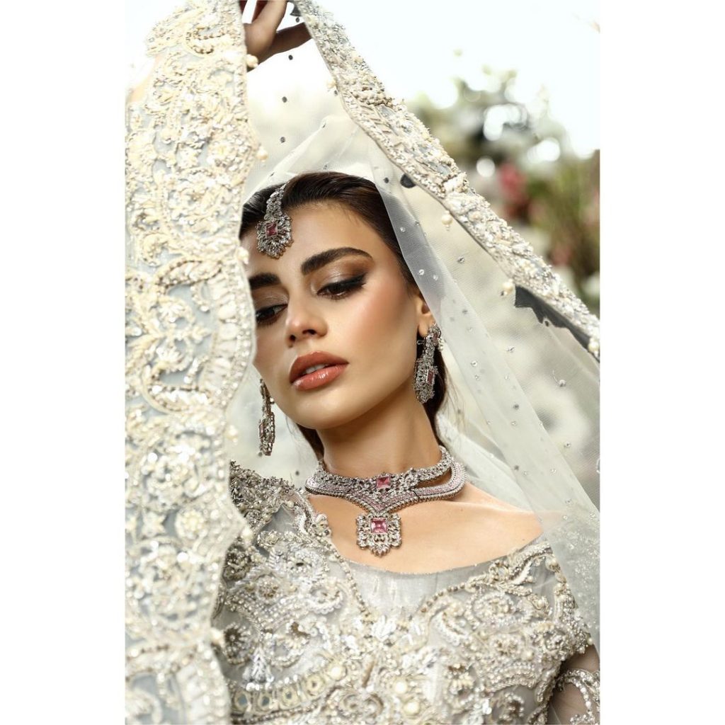Erum Khan Couture Summer Bridal Collection Featuring Sadaf Kanwal