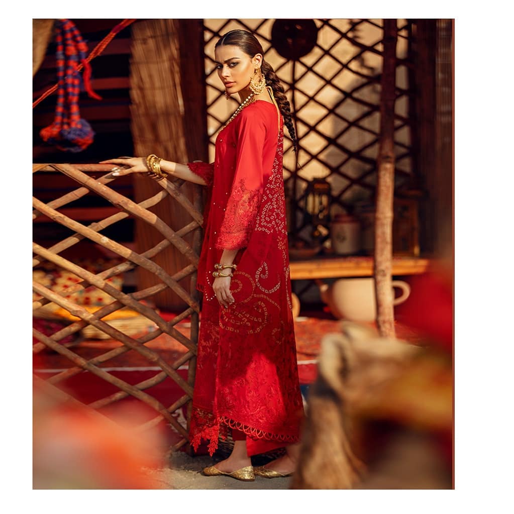 Nuréh Luxury Eid Collection "RANISA" Featuring Sadaf Kanwal