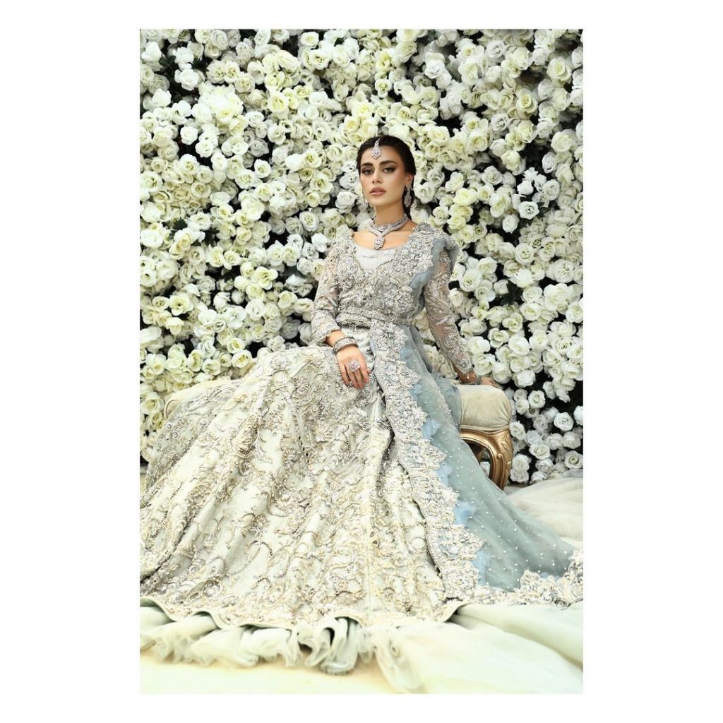 Erum Khan Couture Summer Bridal Collection Featuring Sadaf Kanwal