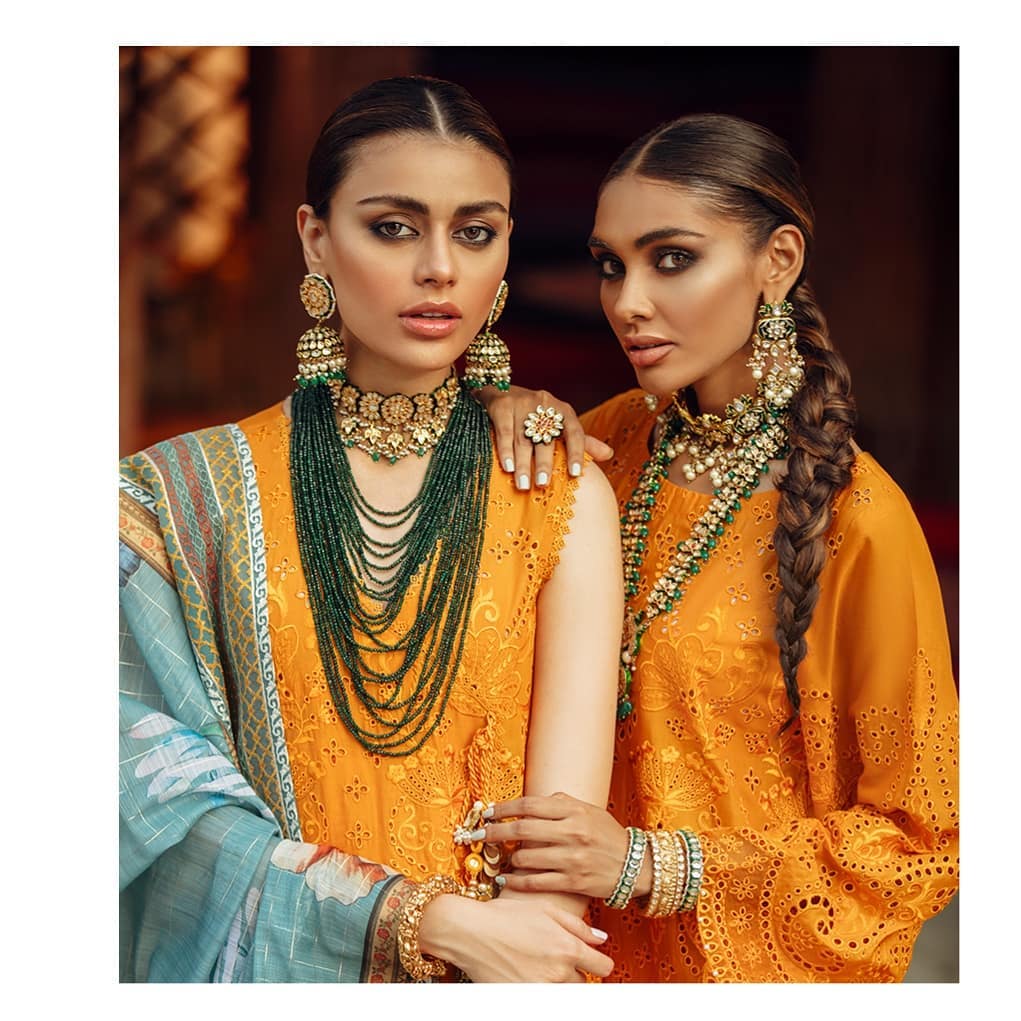 Nuréh Luxury Eid Collection "RANISA" Featuring Sadaf Kanwal