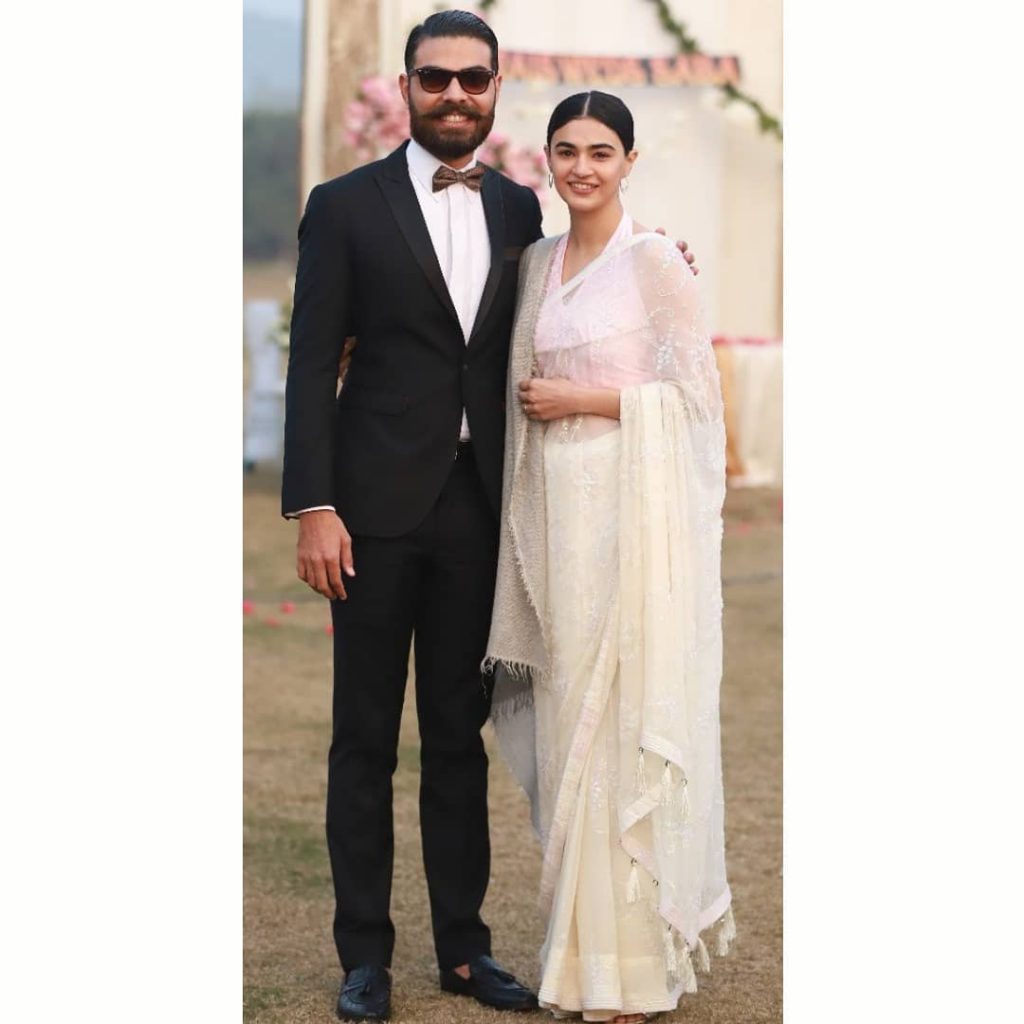 Adorable Pictures Of Saheefa Jabbar Khattak With Her Husband
