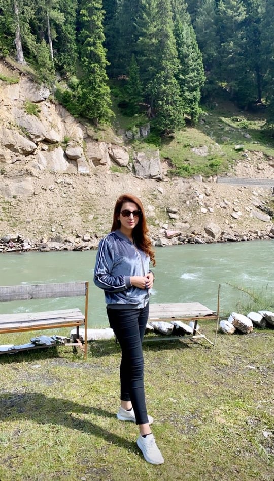 Salman Saeed Vacationing With Wife In Northern Areas Of Pakistan