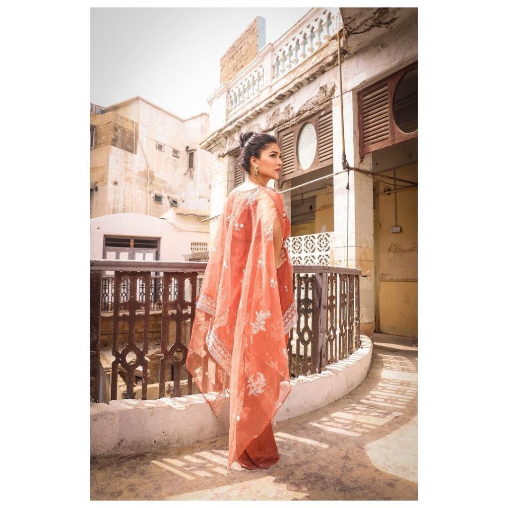 Anum Jung Eid Collection 2021 Featuring Sanam Jung