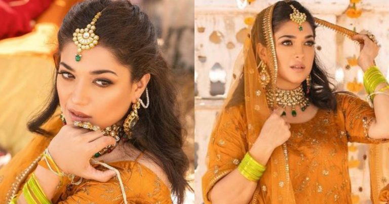 Anum Jung Luxury Formal Collection “Noor” Featuring Sanam Jung