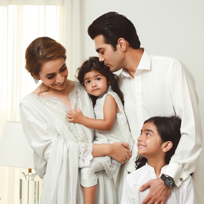 Shahzad Sheikh With His Family-Adorable Pictures