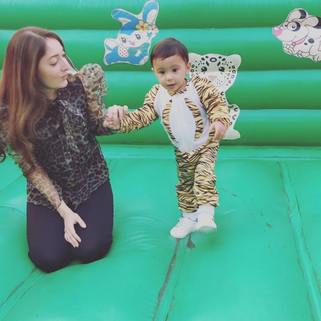 Sharmila Farooqi With Her Adorable Son - Pictures