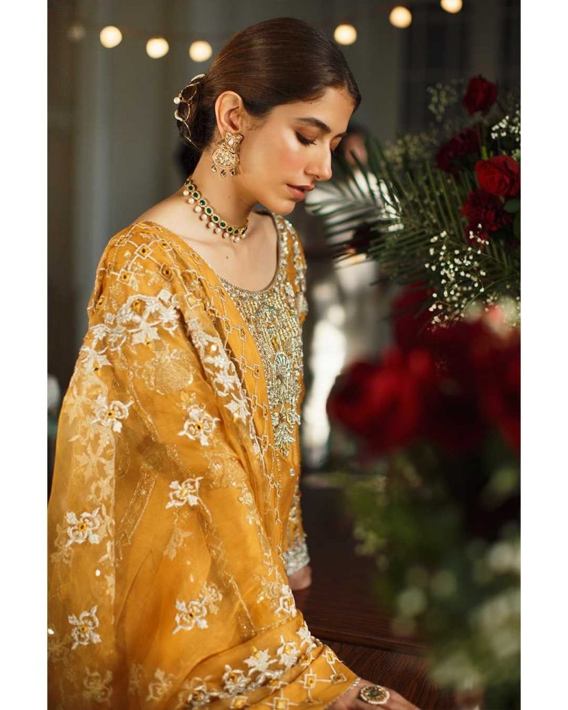 Syra Yousuf Looks Exquisite In Ismat By Faiza Saqlain