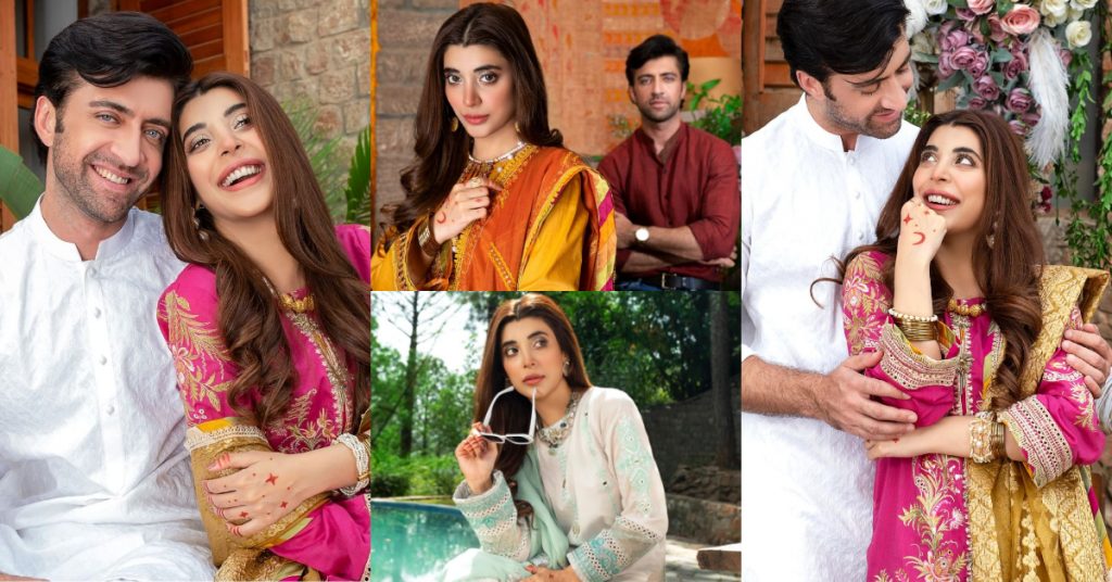 Urwa Hocane And Aimal Khan Pair Up For Rangrasiya Premium Eid Edit Vol 2