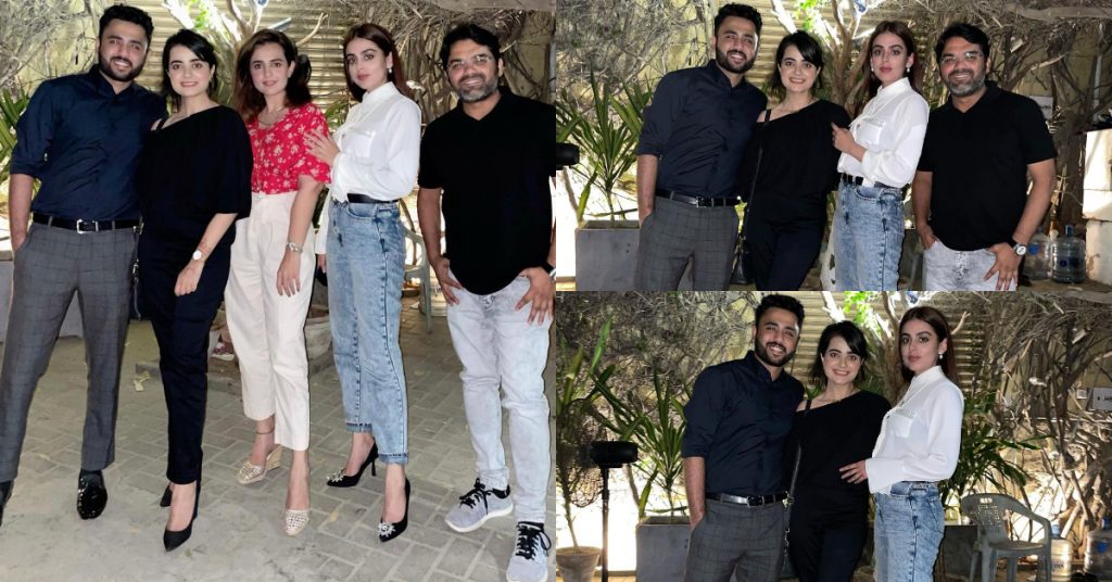 Yashma Gill Hosts After-Marriage Dinner For Newlyweds Kompal And Shumail