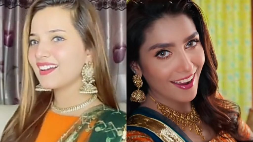 Rabeeca Khan Recreates Ayeza's Character From Laapata