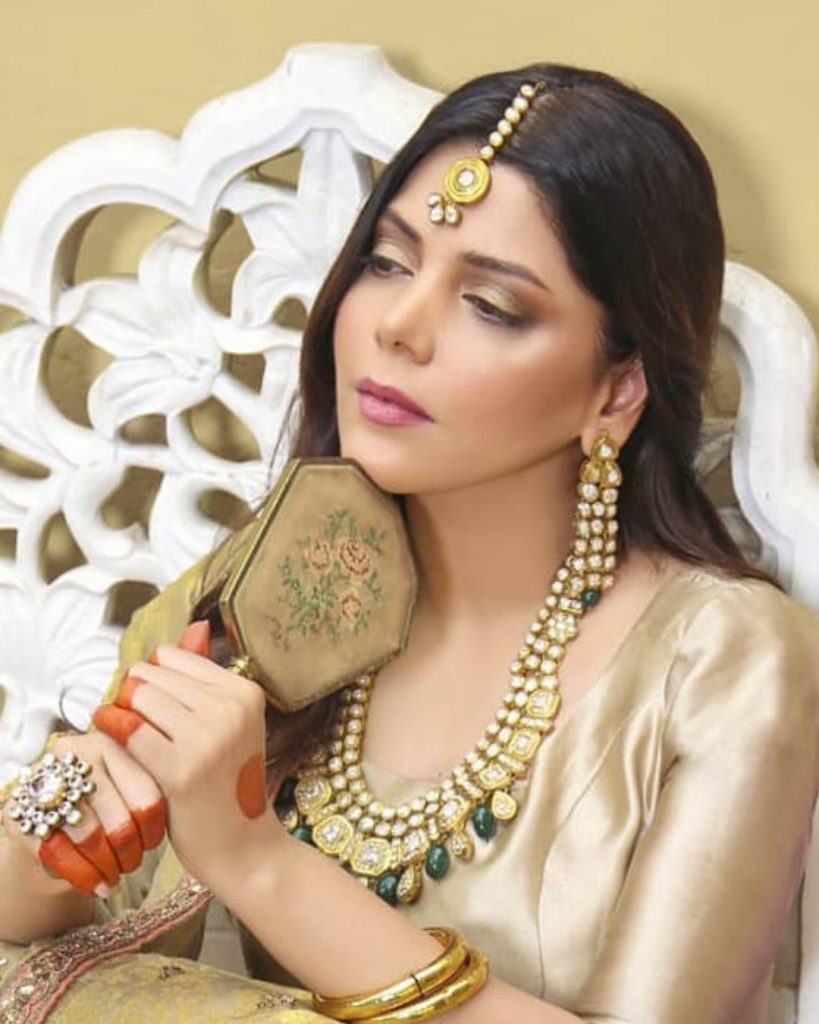 Hadiqa Kiani Is Elegantly Styled in Beautiful Bridal Look - Pictures