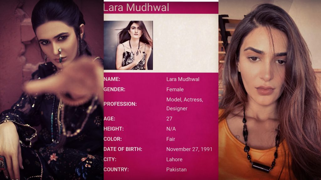 Young Model And Stylist Lara Mudhwal Passed Away