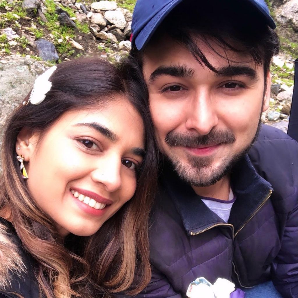 Sanam Jung's Sister Amna Jung Pictures With Husband