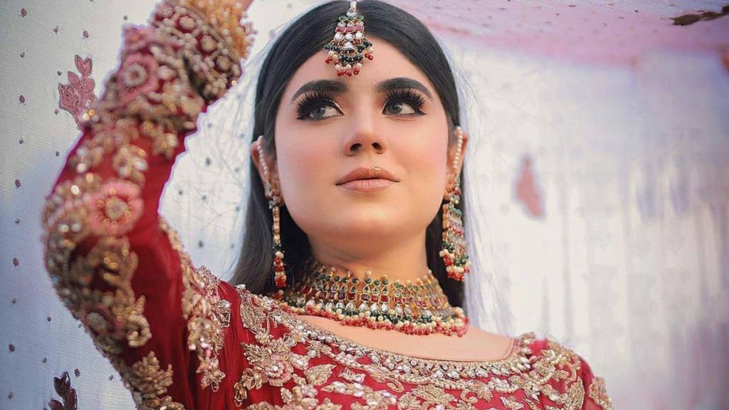 Areeka Haq Stuns in Different Bridal Looks