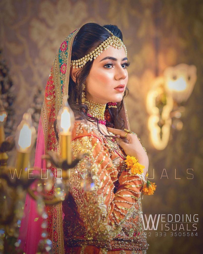 Areeka Haq Stuns in Different Bridal Looks