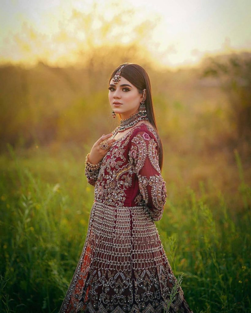 Areeka Haq Stuns in Different Bridal Looks