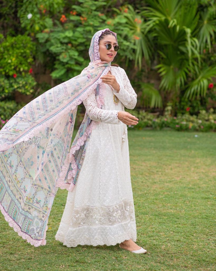 Ayeza Khan Dazzles In Her Latest Eid Pictures