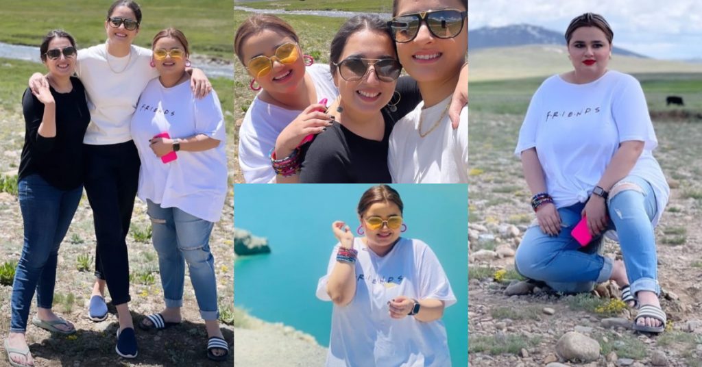 Faiza Saleem Vacationing With Her Friends In Northern Areas Of Pakistan