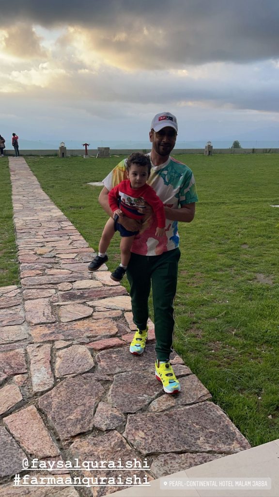 Faysal Quraishi And Family Enjoying Vacations In Swat