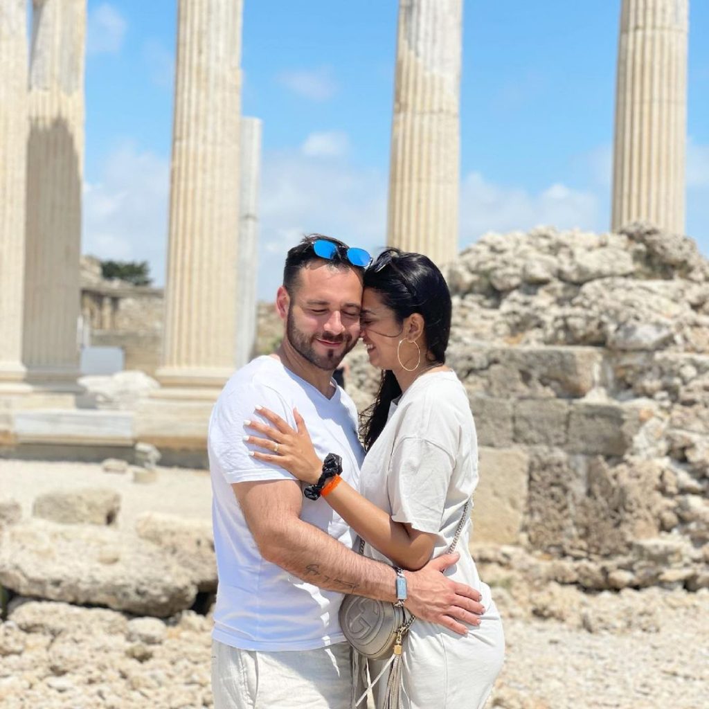 Fia Khan Pictures With Her Husband From Antalya
