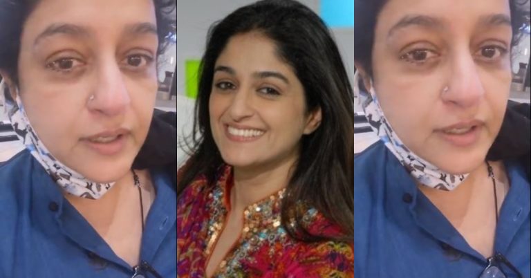 Nadia Jamil In Tears After Being Left Helpless