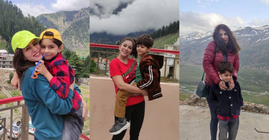 Sadia Faisal And Family Enjoying Vacations In Naran