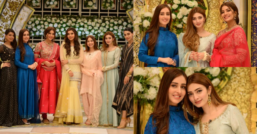 Celebrities At The Set Of GMP Eid Show - Day 3
