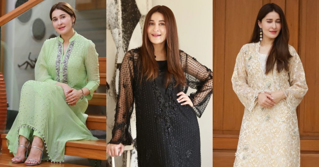 Shaista Lodhi Dazzles In Her Eid Looks