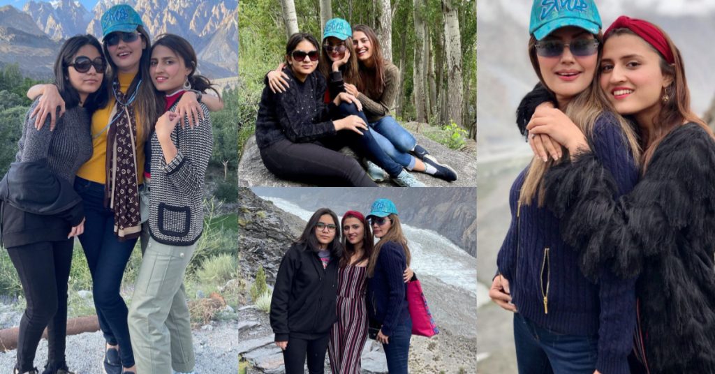 Natasha Hussain Pictures With Daughters From Hunza Valley