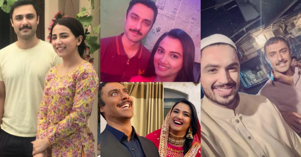 Drama Serial Parizaad BTS Pictures