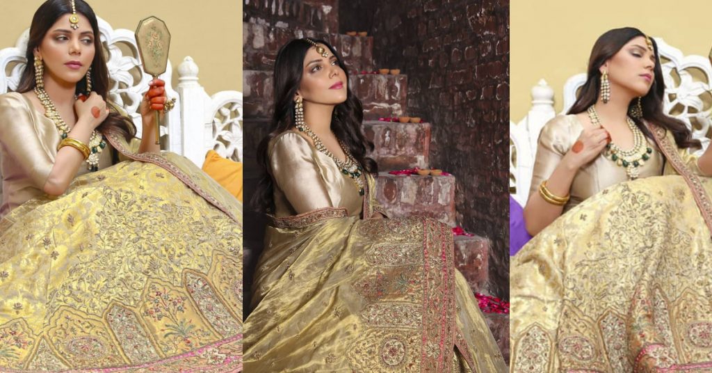 Hadiqa Kiani Is Elegantly Styled in Beautiful Bridal Look - Pictures