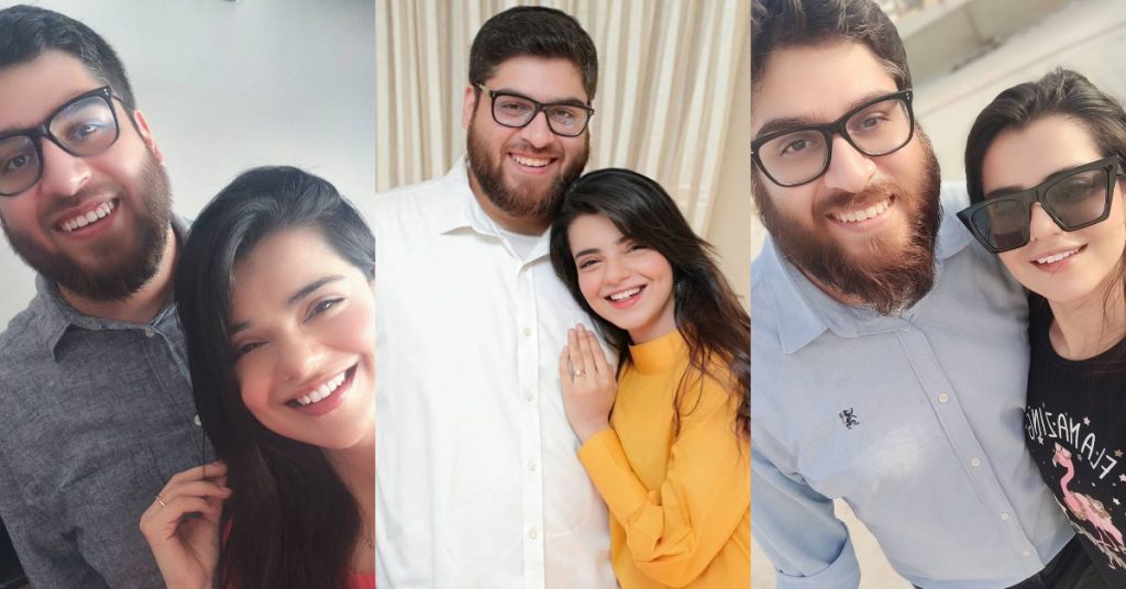 Adorable Pictures Of Srha Asgr With Her Husband