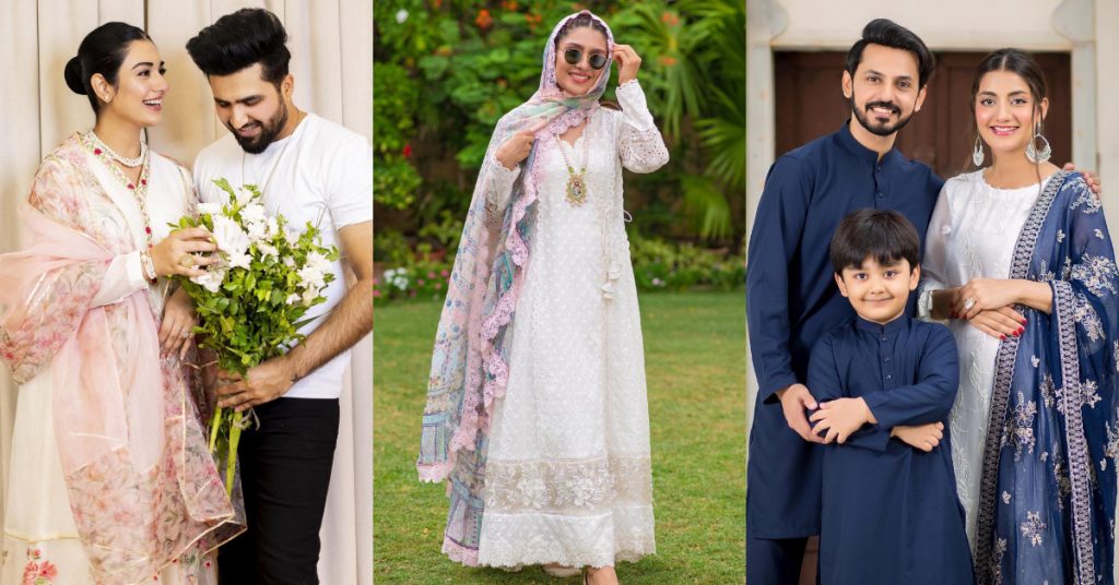 Pakistani Celebrities Celebrate Eid-ul-Adha'21 With Full Zeal And Zest
