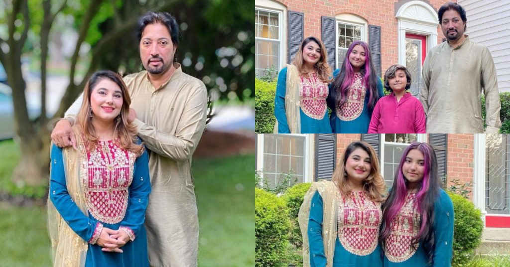 Beautiful Eid Portraits Of Javeria Saud And Family