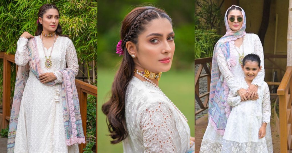 Ayeza Khan Dazzles In Her Latest Eid Pictures