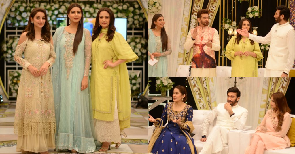 Celebrities Pictures From GMP Eid Show - Day 1