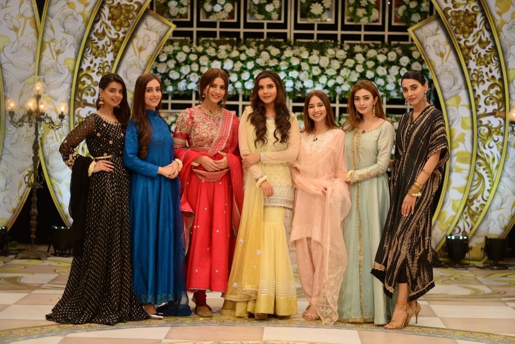 Celebrities At The Set Of GMP Eid Show - Day 3