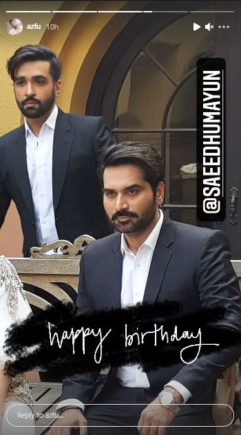 Celebrities Extended Sweet Birthday Wishes To Humayun Saeed