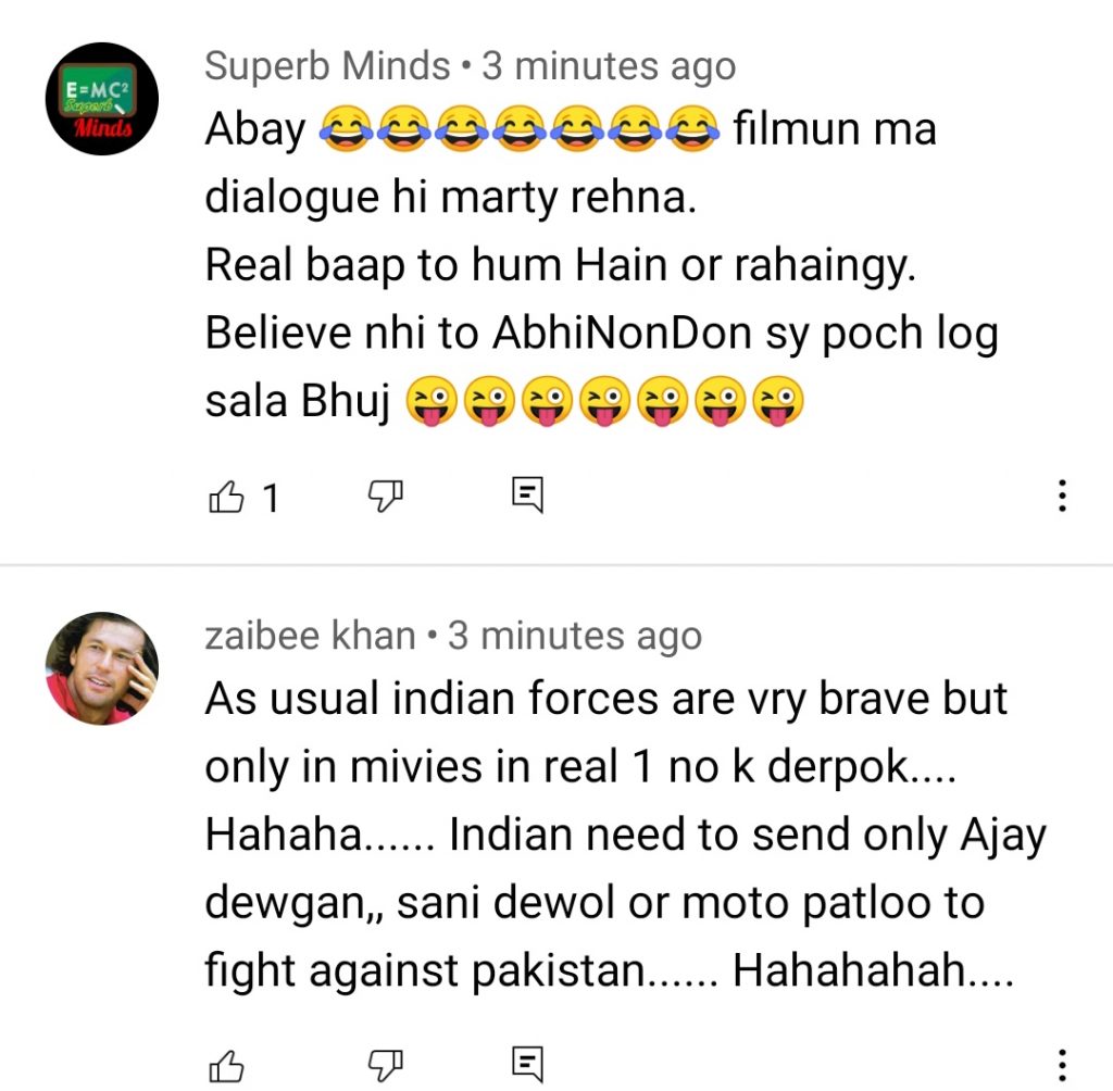 Pakistanis Criticize Indians On BHUJ Trailer