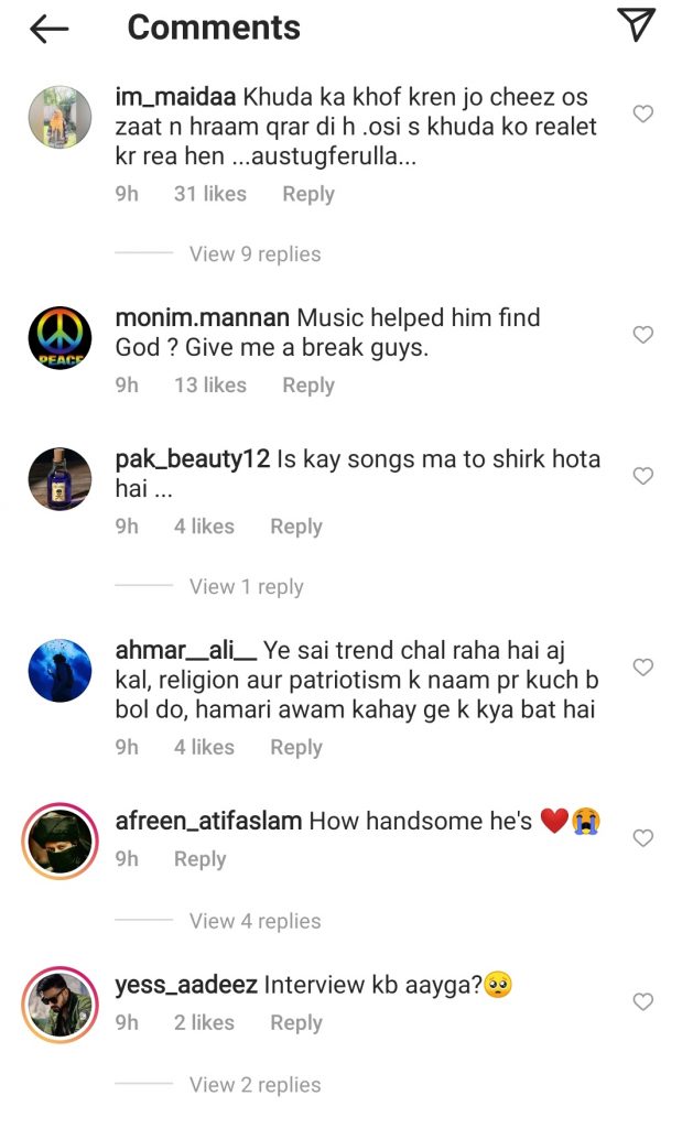 Netizens Do Not Agree With Atif Aslam On His Recent Statement - Criticism