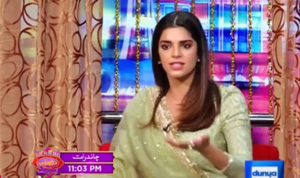 What Qualities Sanam Saeed Likes in Men