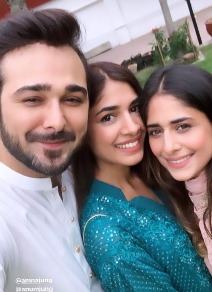 Sanam Jung Eid Pictures With Family