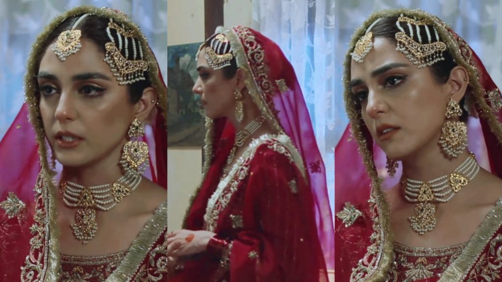 Maya Ali Stuns As Traditional Bride From Pehli Si Mohabbat