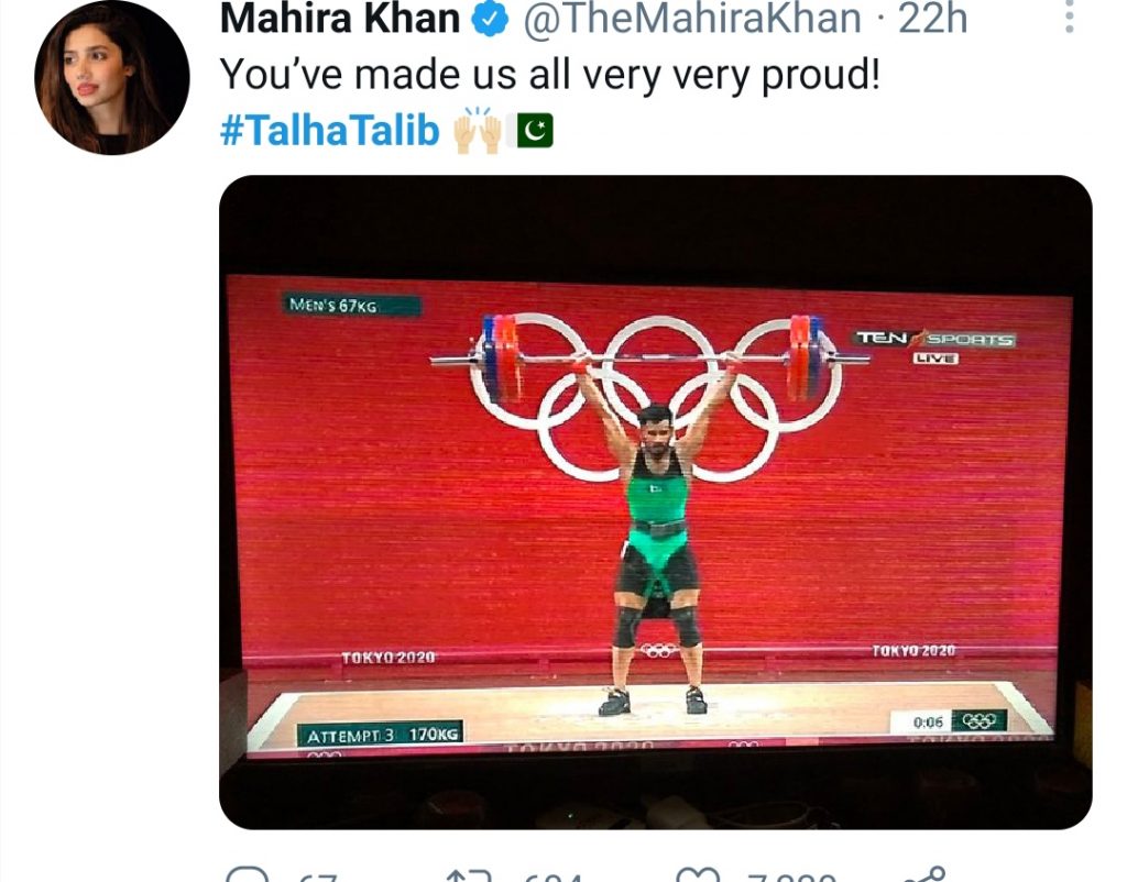 Celebrities Congratulate Talha Talib Who Made Pakistan Proud