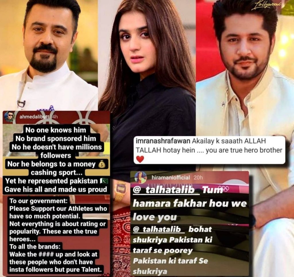 Celebrities Congratulate Talha Talib Who Made Pakistan Proud