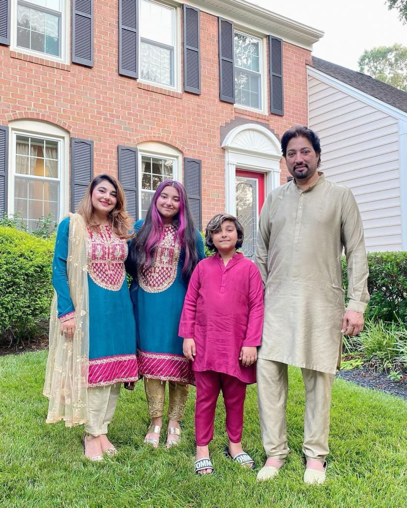 Beautiful Eid Portraits Of Javeria Saud And Family