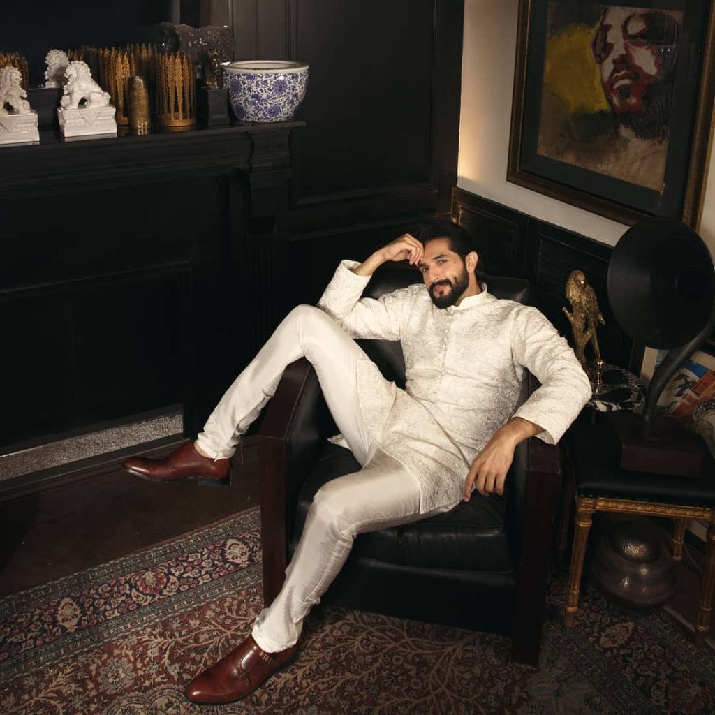 Maya Ali And Bilal Ashraf Flaunting Their Chic Style In HSY'S Latest Collection