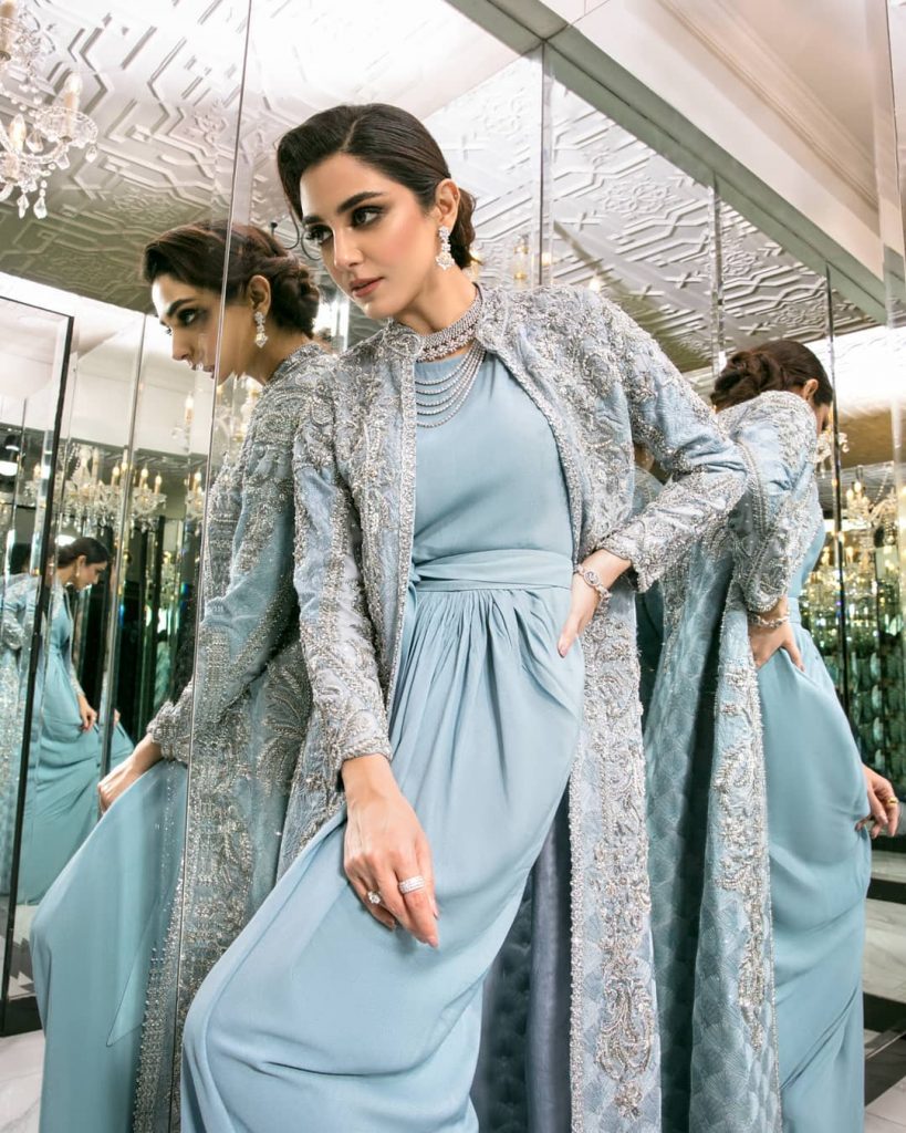 Maya Ali And Bilal Ashraf Flaunting Their Chic Style In HSY'S Latest Collection