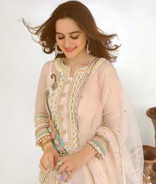 Alluring Eid Pictures Of Muneeb Butt And Aiman Khan With Their Daughter